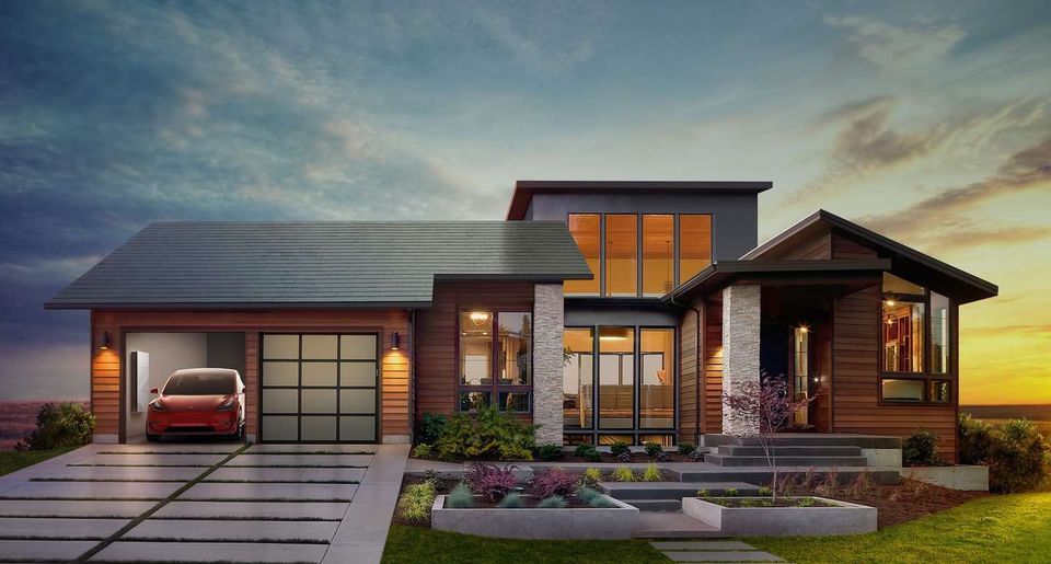 Tesla Solar Roof and Powerwall