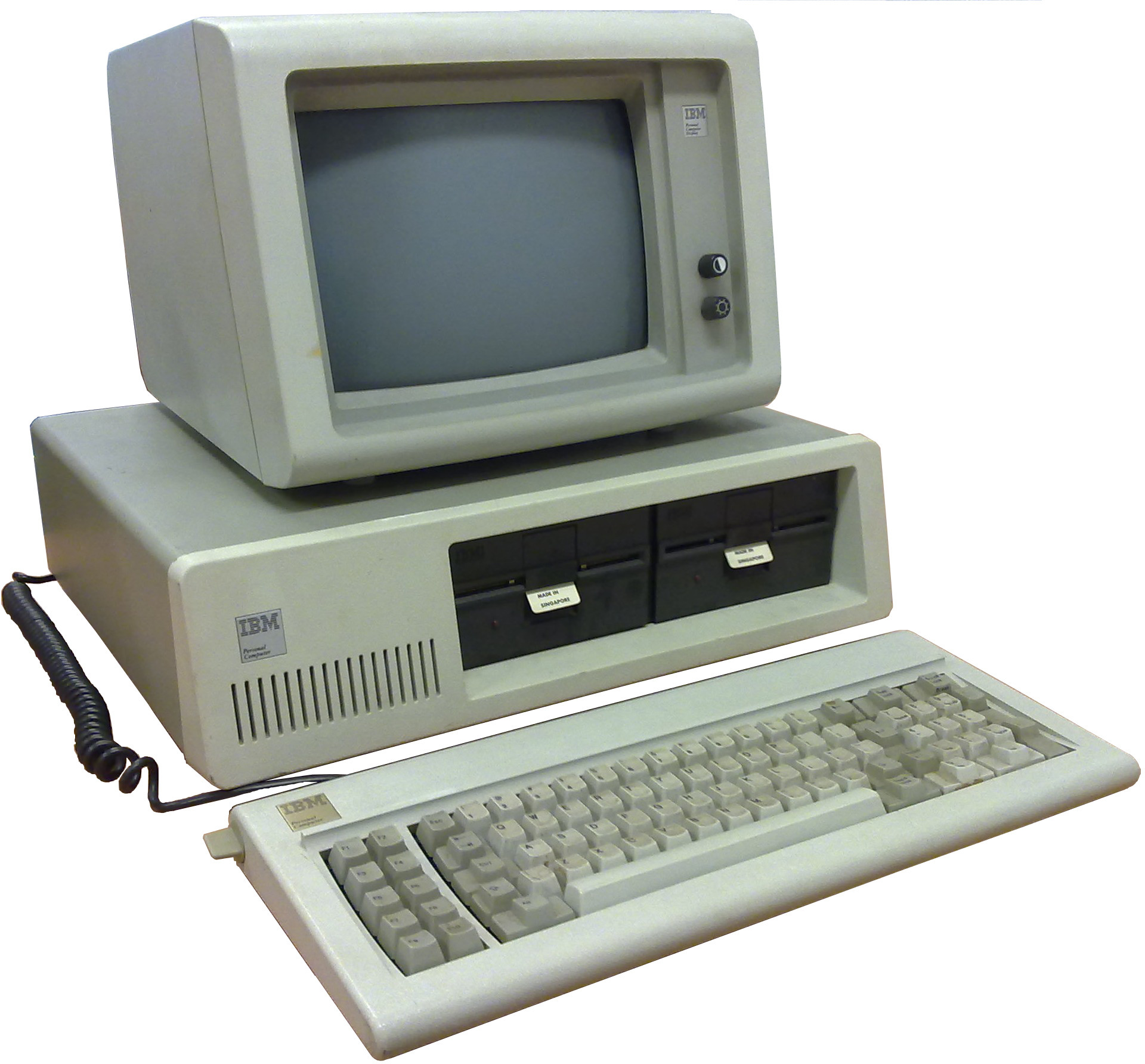 IBM PC 5150 · Ruben de Rijcke · CC BY-SA 3.0 · 2010